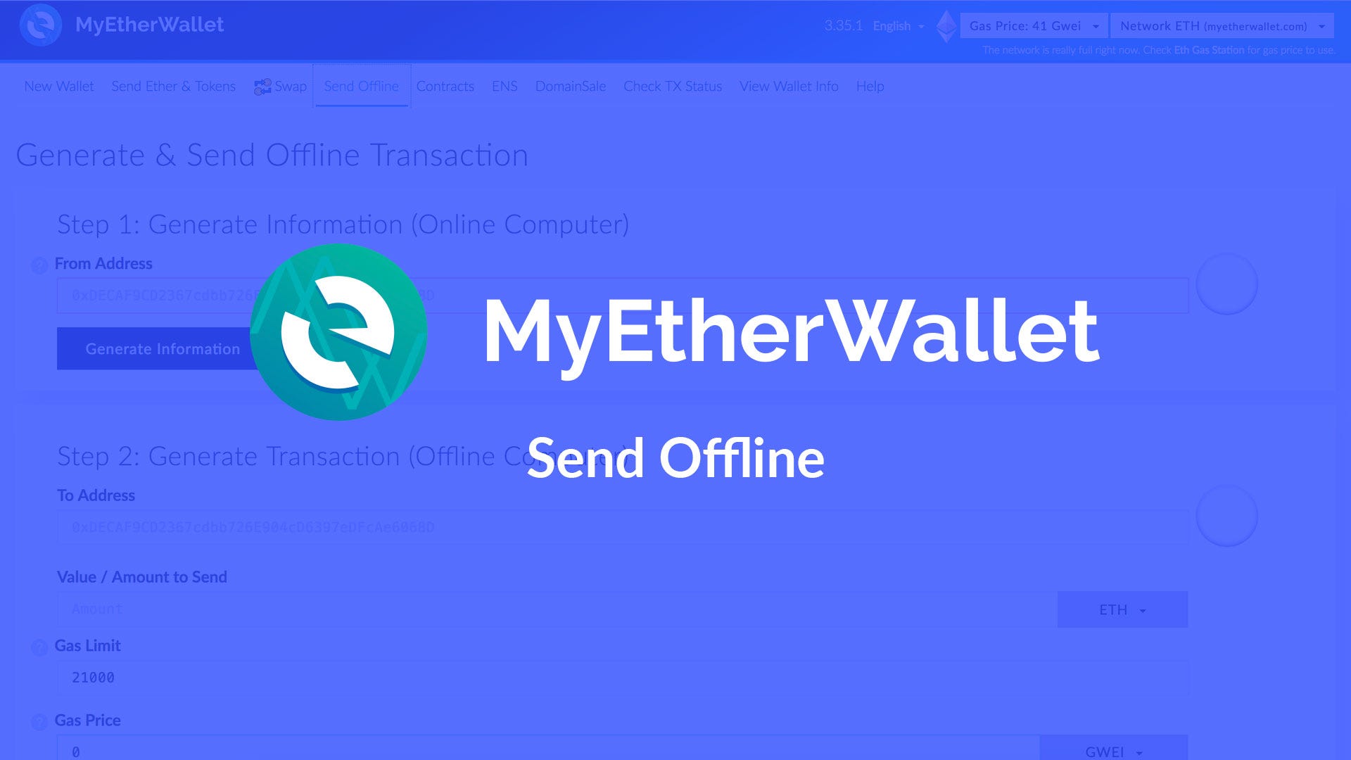 How to access old myetherwallet