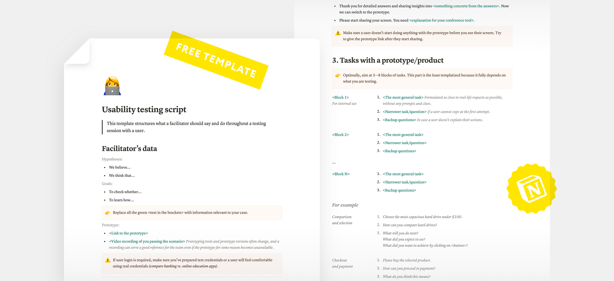 22 Detailed Templates for Your Next Testing with Users  Slava In Usability Test Report Template