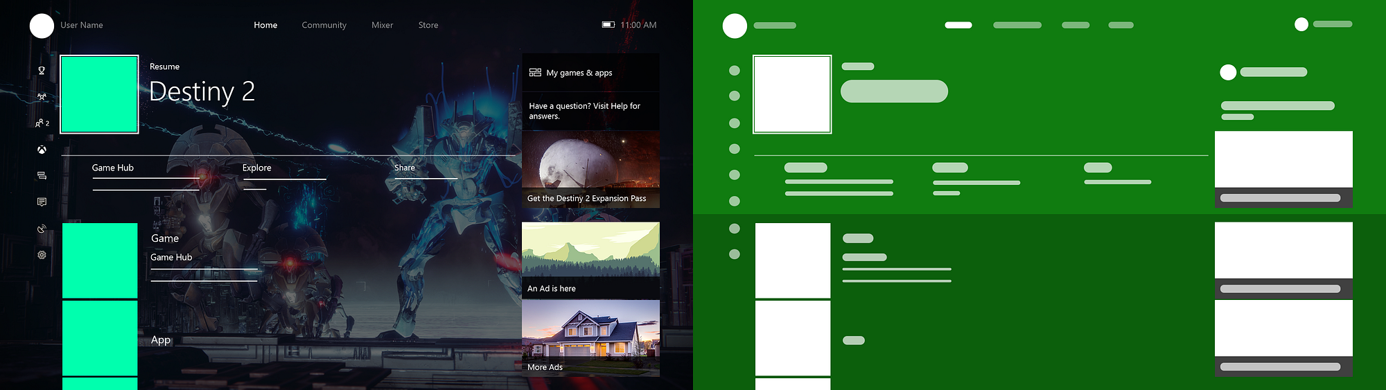 Redesigning the Xbox One Dashboard by Om Jha Medium