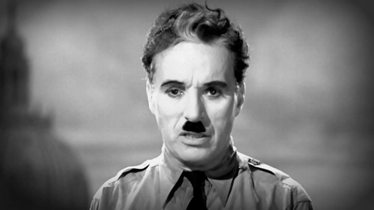 thisit's long but so powerfulcharlie chaplin - the great dictator- Charlie  chaplin quotes, Dictator quotes, Quote posters