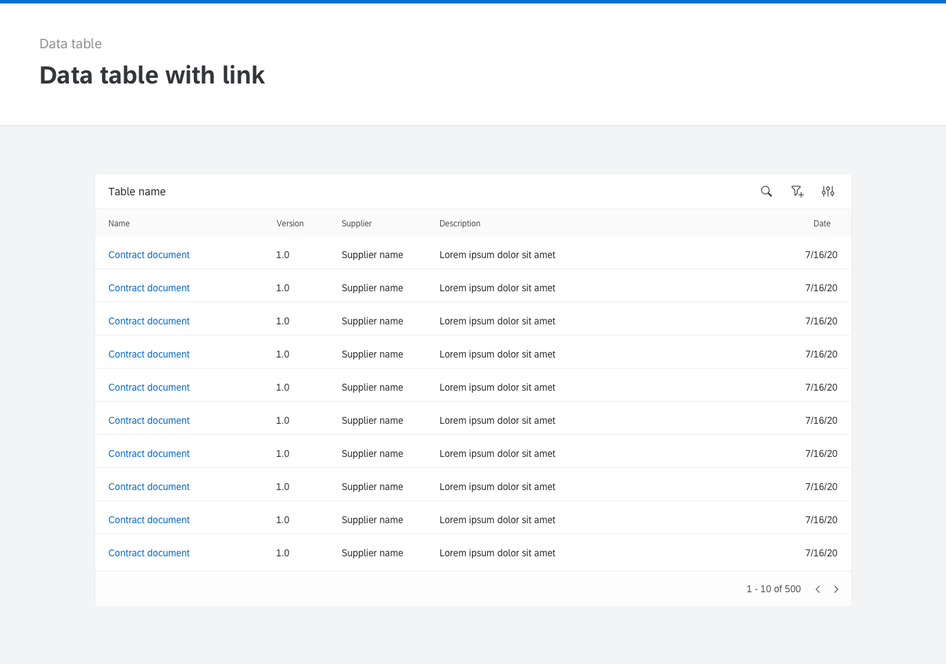 Designing Better Data Tables For Enterprise Ux By Lalatendu Satpathy Ux Collective
