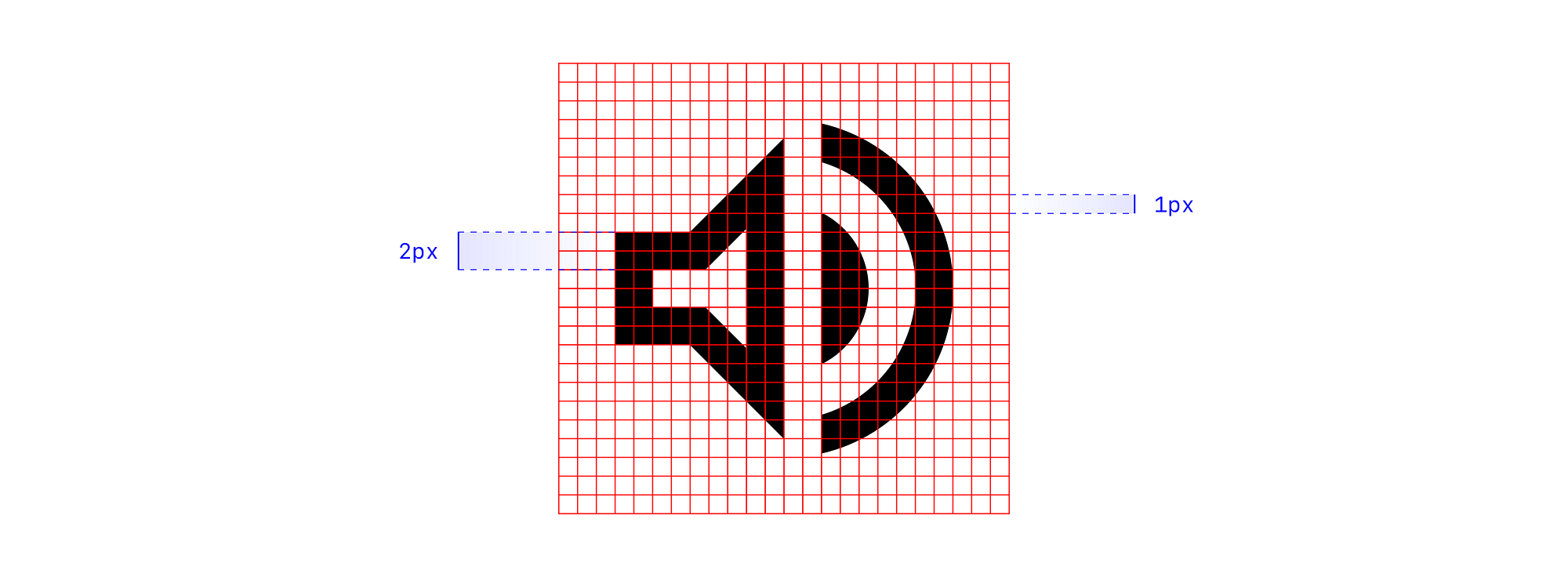 Material's Volume Up icon sits snugly on their system icon grid