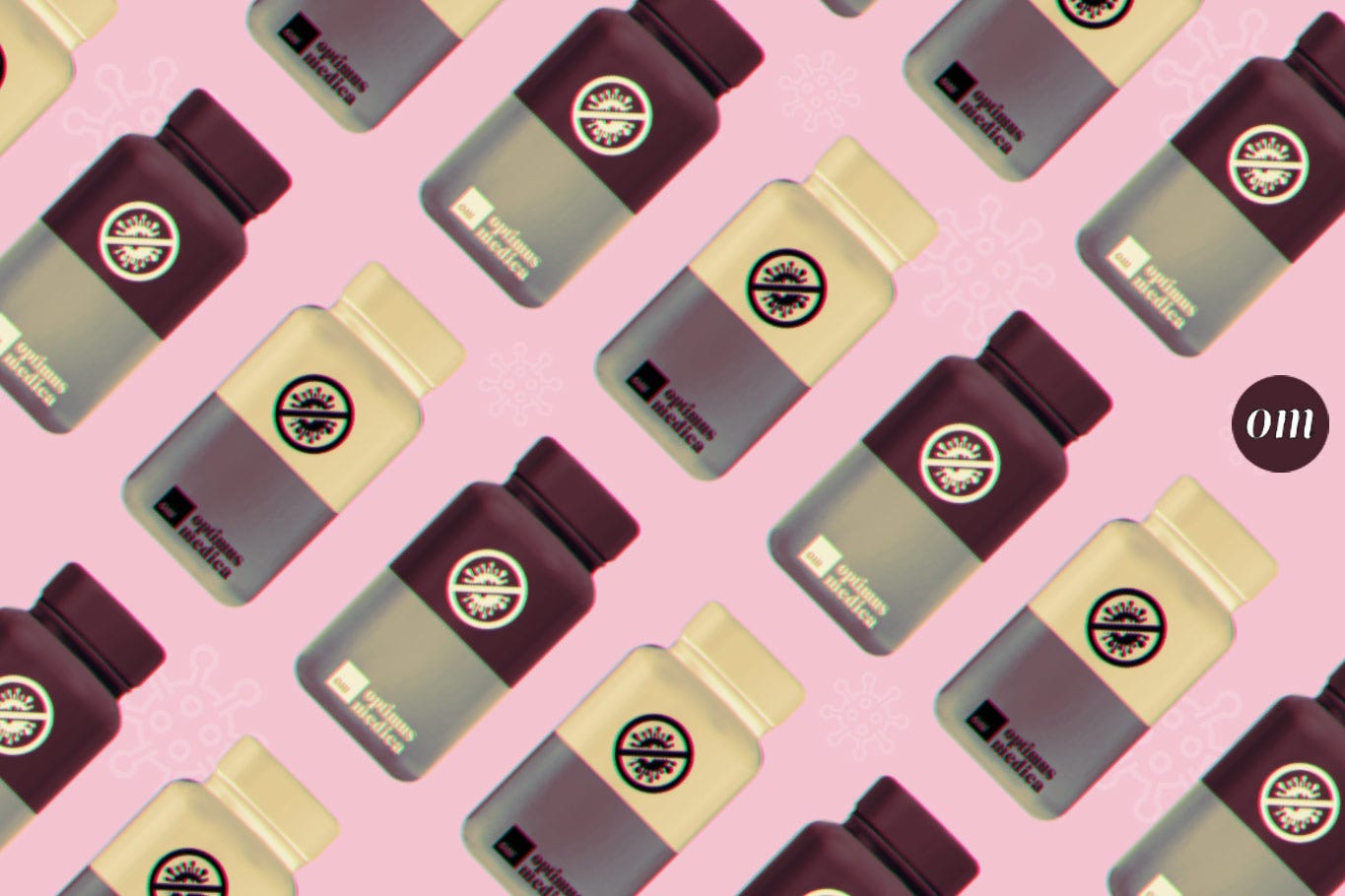 antiviral supplements bottles banner