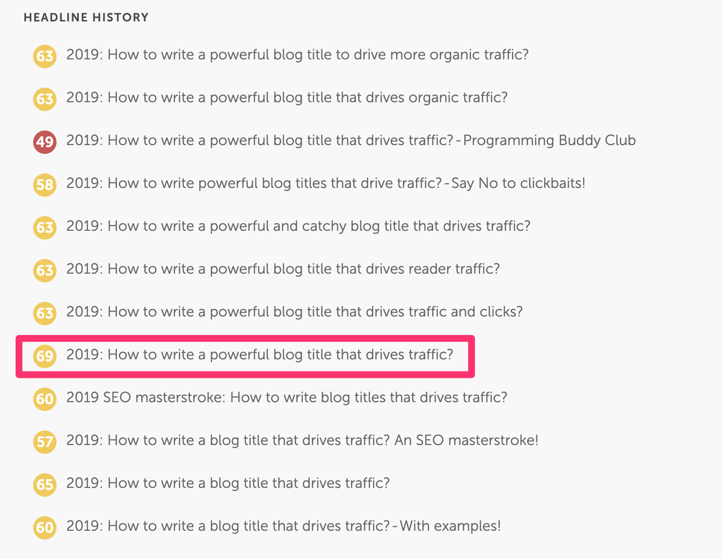 8: How to write a powerful blog title that drives traffic?  by