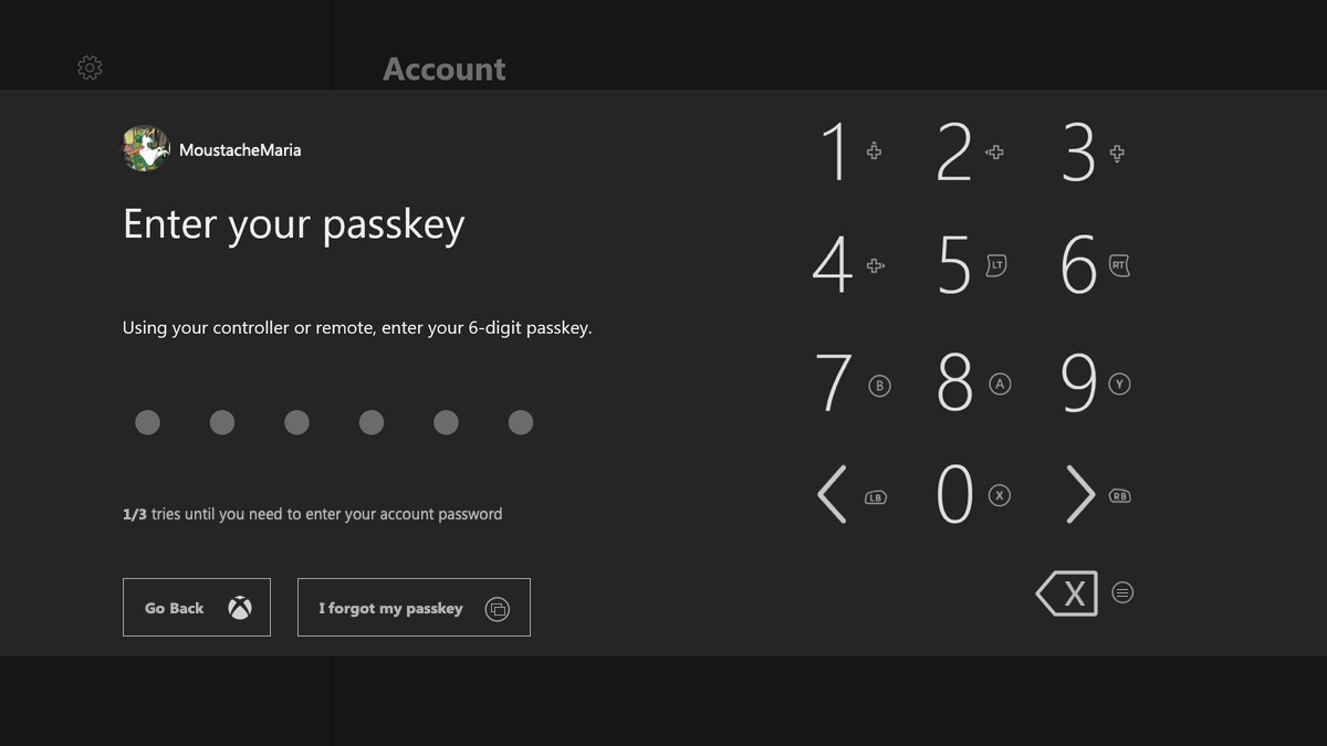 A UX Analysis of Xbox Passkey. Making account access easier for the… | by  Maria Meireles | SUPERJUMP