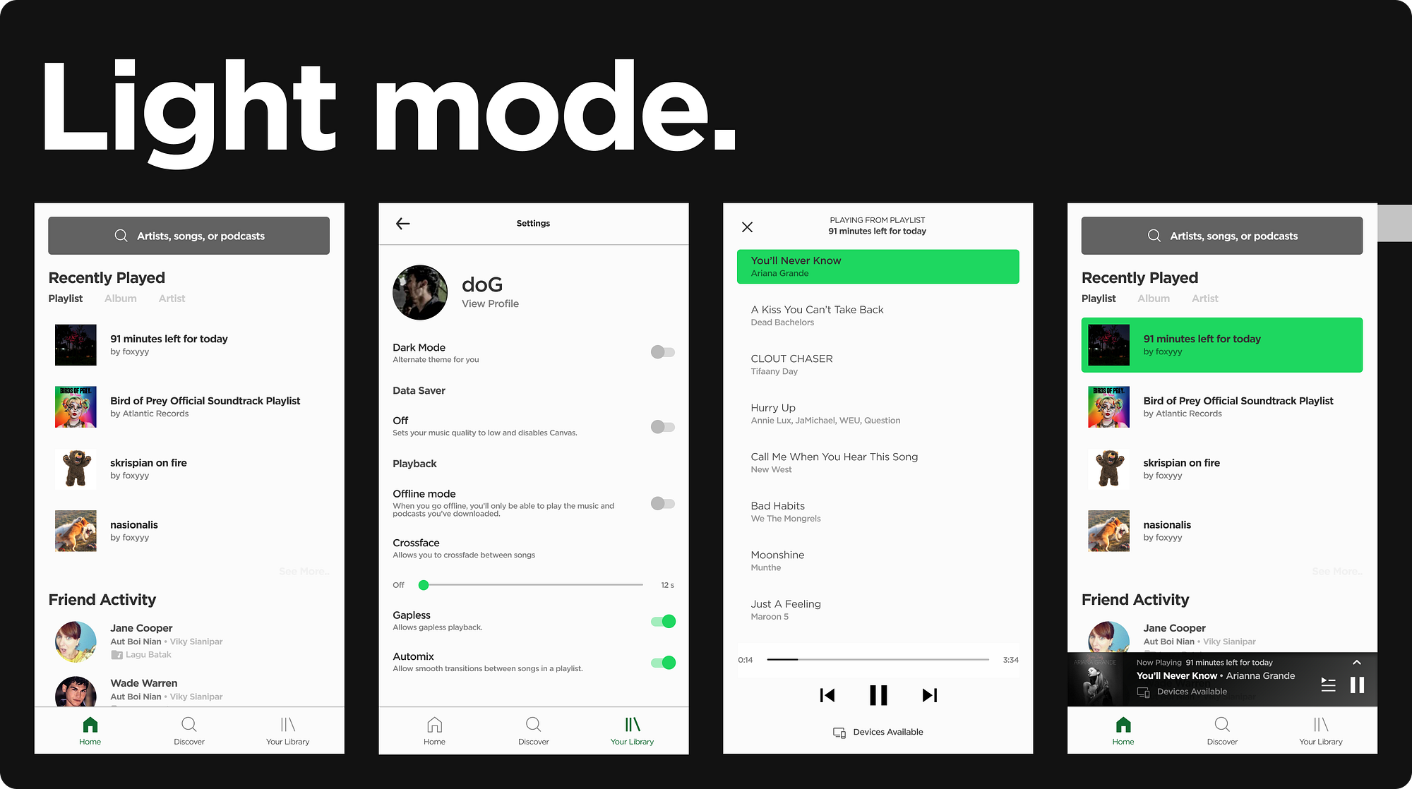 UI/UX Case Study: Redesign Spotify Mobile App | by Timothy Marshall ...