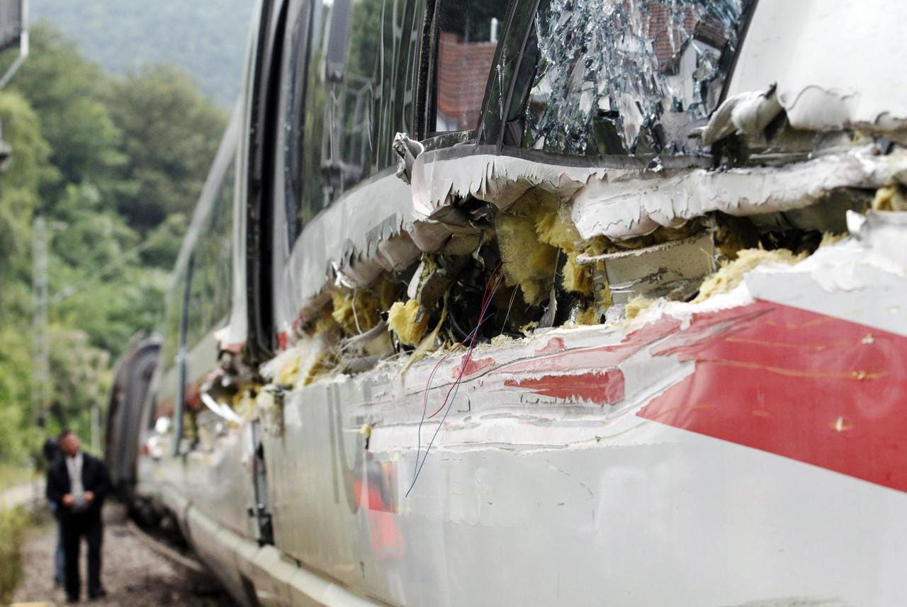 trashing a train the 2010 lambrecht ice collision by max s medium