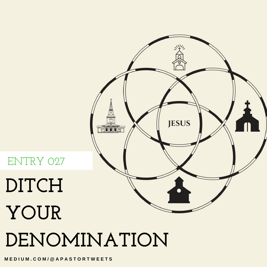 Ditch Your Denomination ENTRY 027 By Lagos Pastor Medium