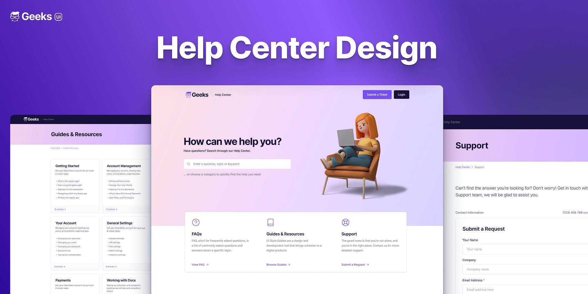 Help Center Design