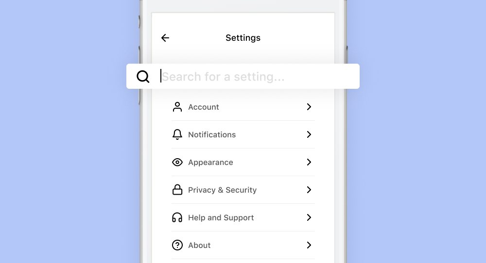 Designing a better ‘Settings’ screen for your app by Vivek