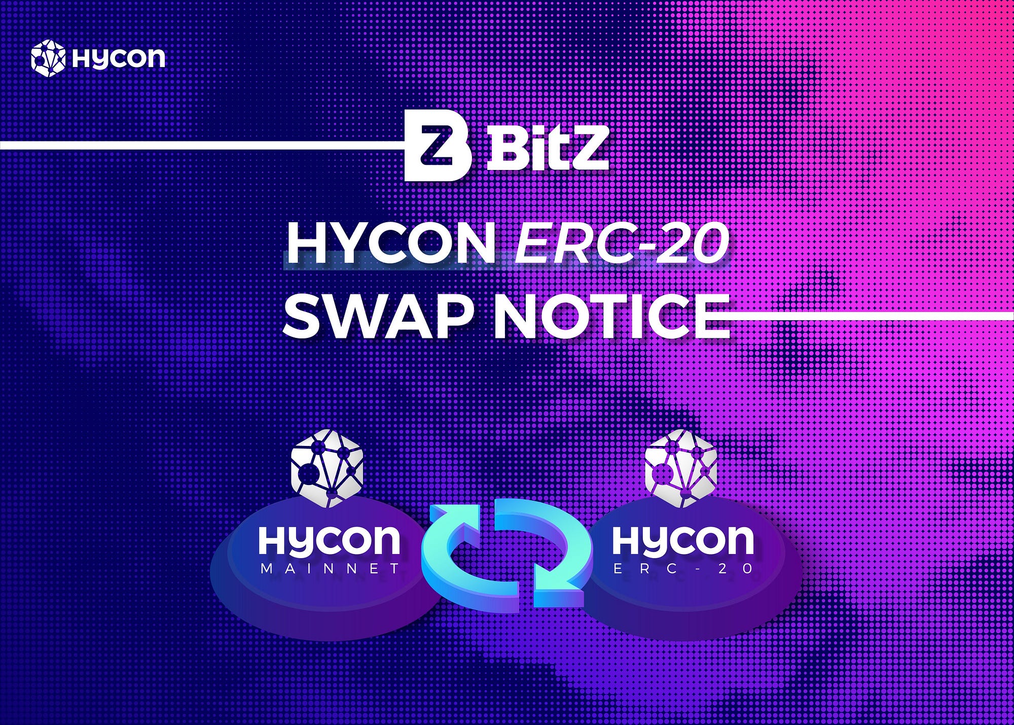 Global Cryptocurrency Exchange Bitz Supports Hycon S Token Swap By Team Hycon Medium