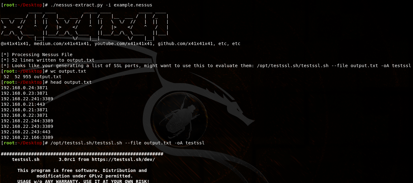 Extracting SSL Ports From Nessus Exports by John M Medium