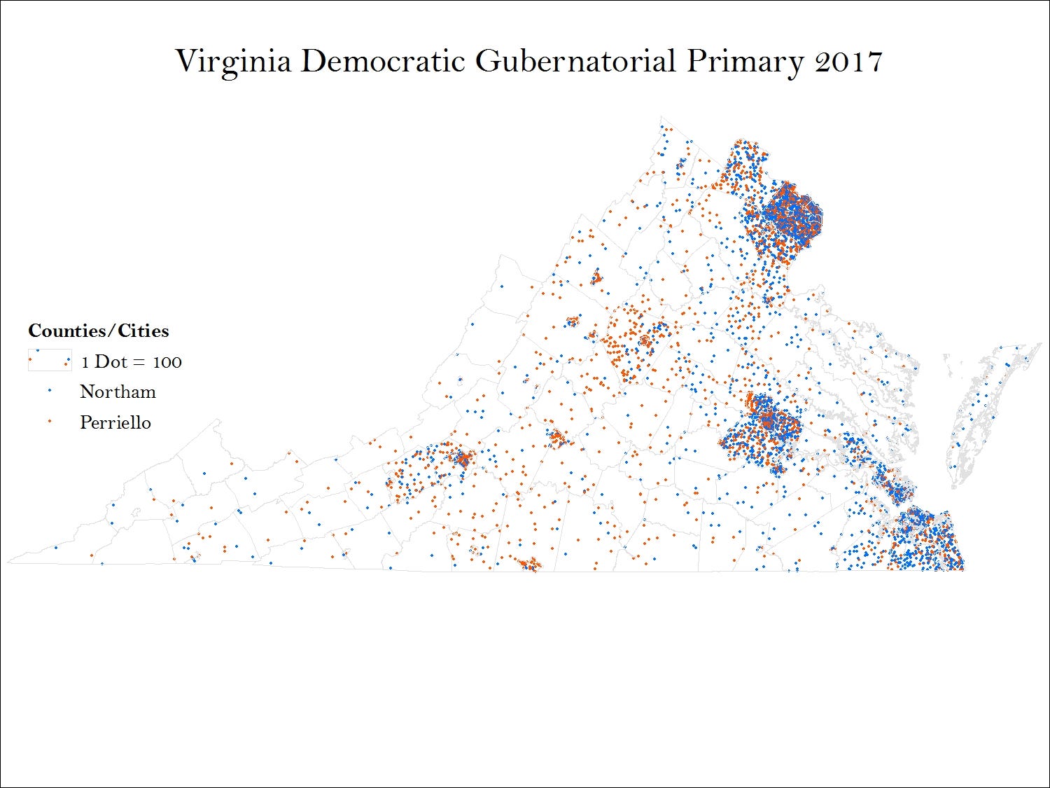 Do Regional Divisions Explain the Virginia Democratic Primary? by