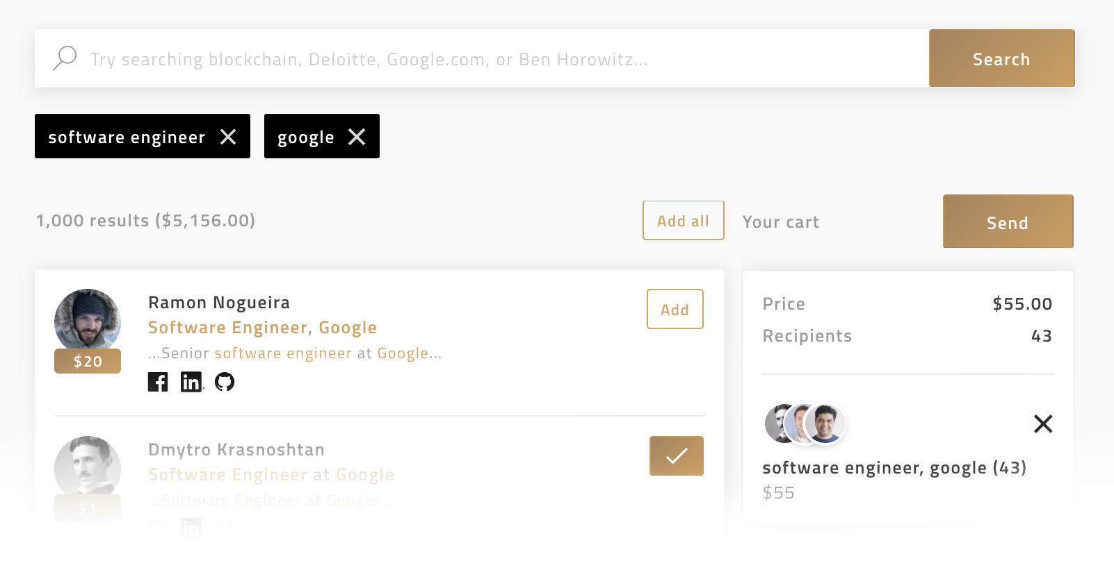 Search For Users And Pay Them To Reply With The New Earn Com Search - 