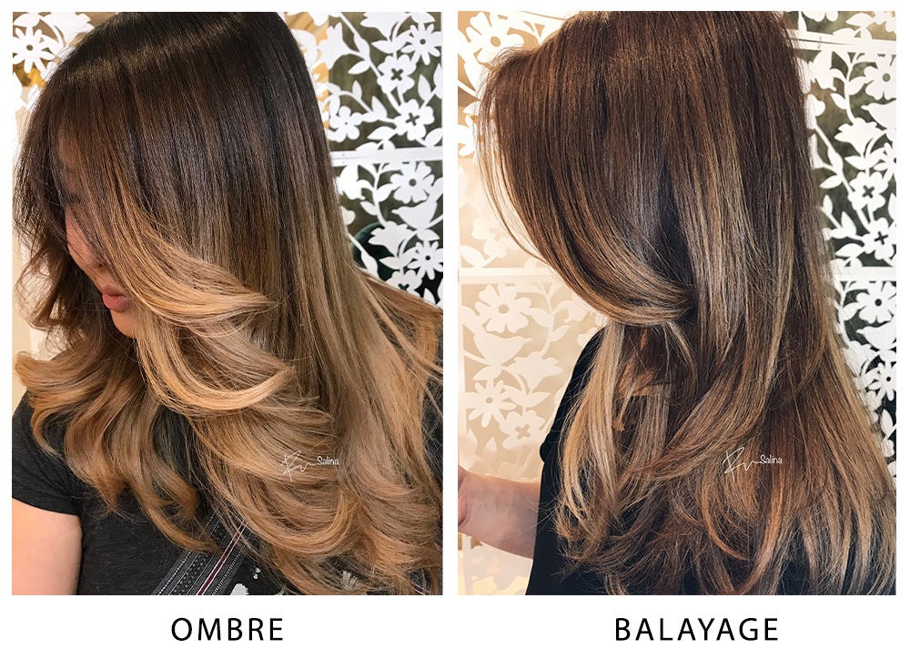 What is the Difference Between OMBRE and BALAYAGE ...