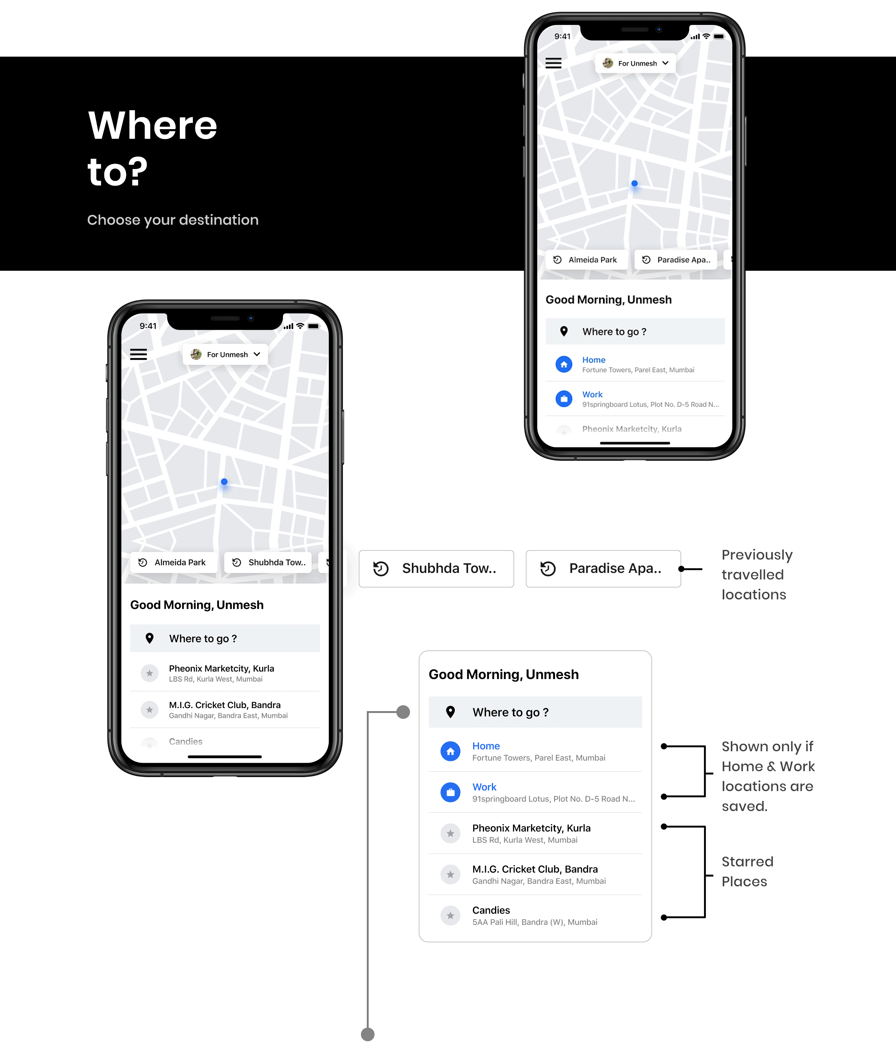 Uber Redesign Concept 2019. Experience the process of Redesigning