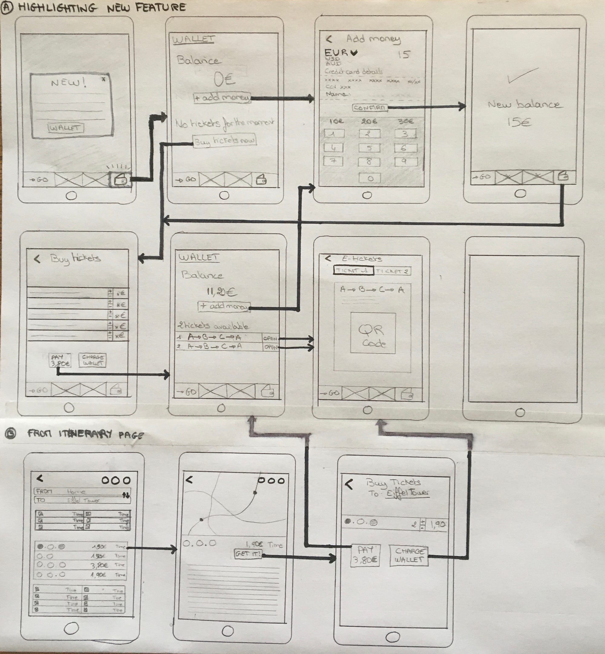 Paper prototype