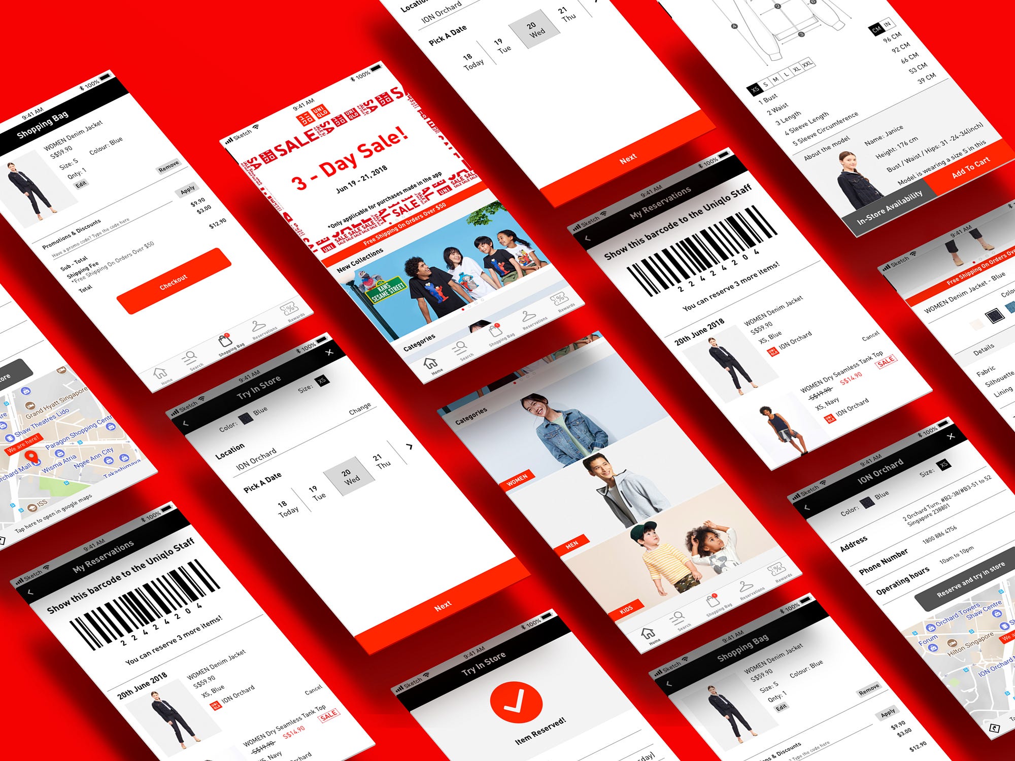 Improving the UNIQLO app. A case study | by Dash | UX Collective