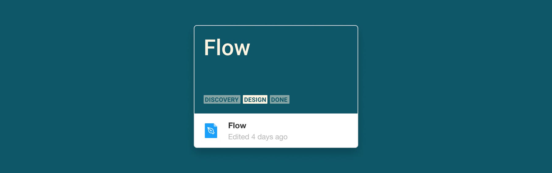 Cover for Flow