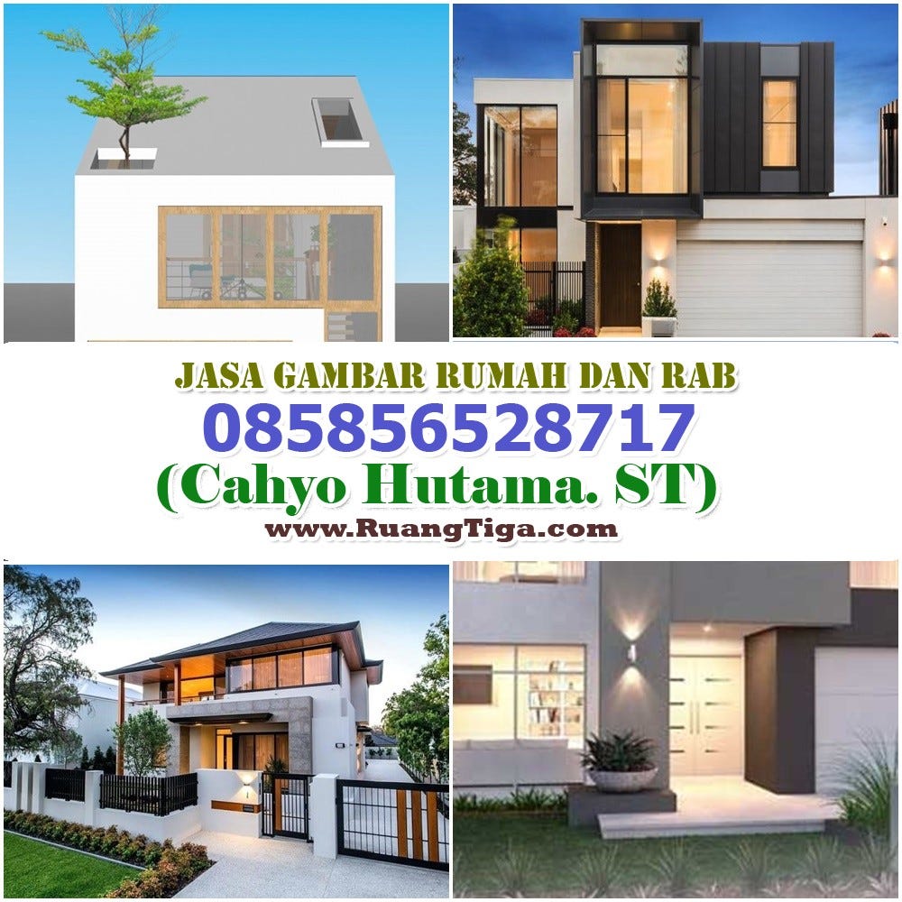 085856528717 Jasa Desain Arsitektur Rumah Perhitungan Rab