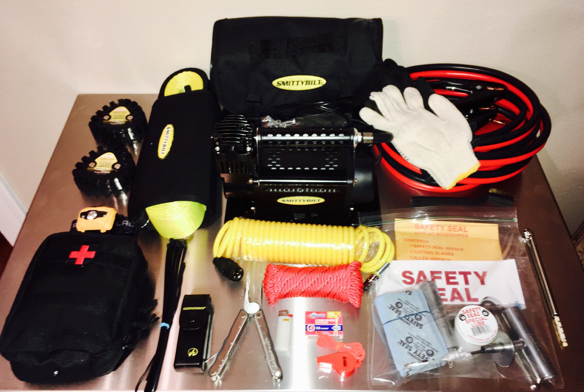 DIY Roadside Emergency Kit Sportsbriefcase Medium