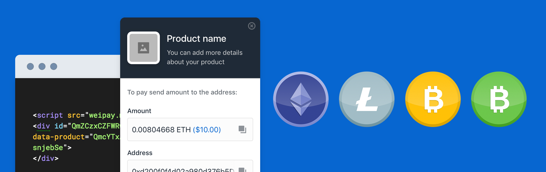 How To Accept Cryptocurrency On Your Website With Coinbase Commerce - 