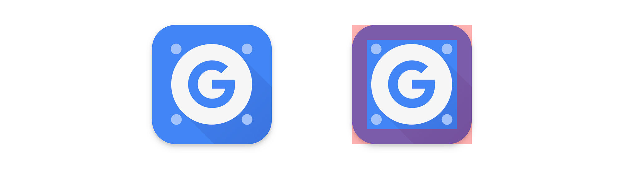 Important content in the Google Apps Device Policy icon stays within the safe area