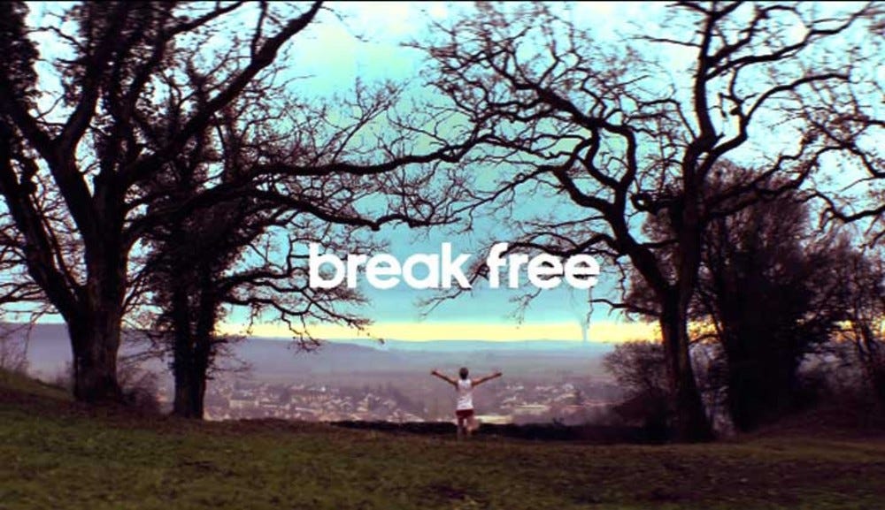 adidas commercial break free