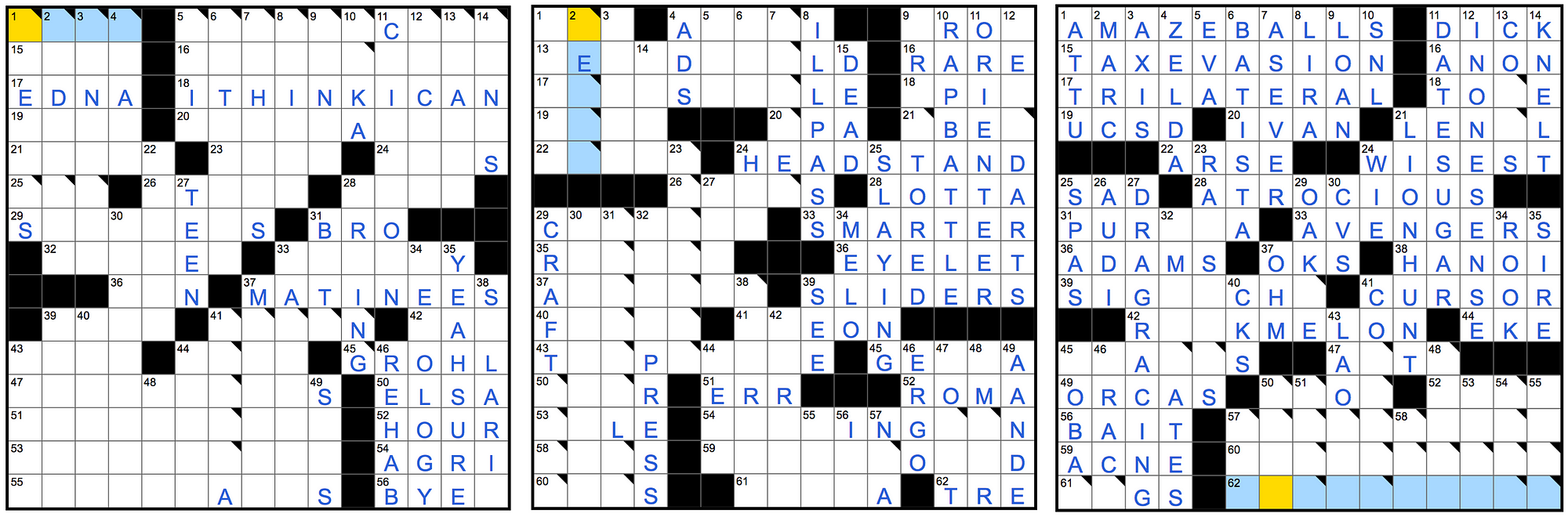 How I Mastered The Saturday Nyt Crossword Puzzle In 31 Days By Max Deutsch Medium