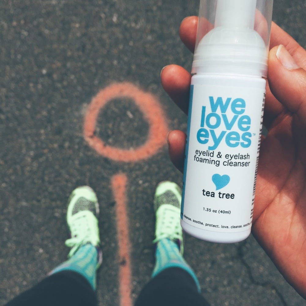 we love eyes foaming cleanser