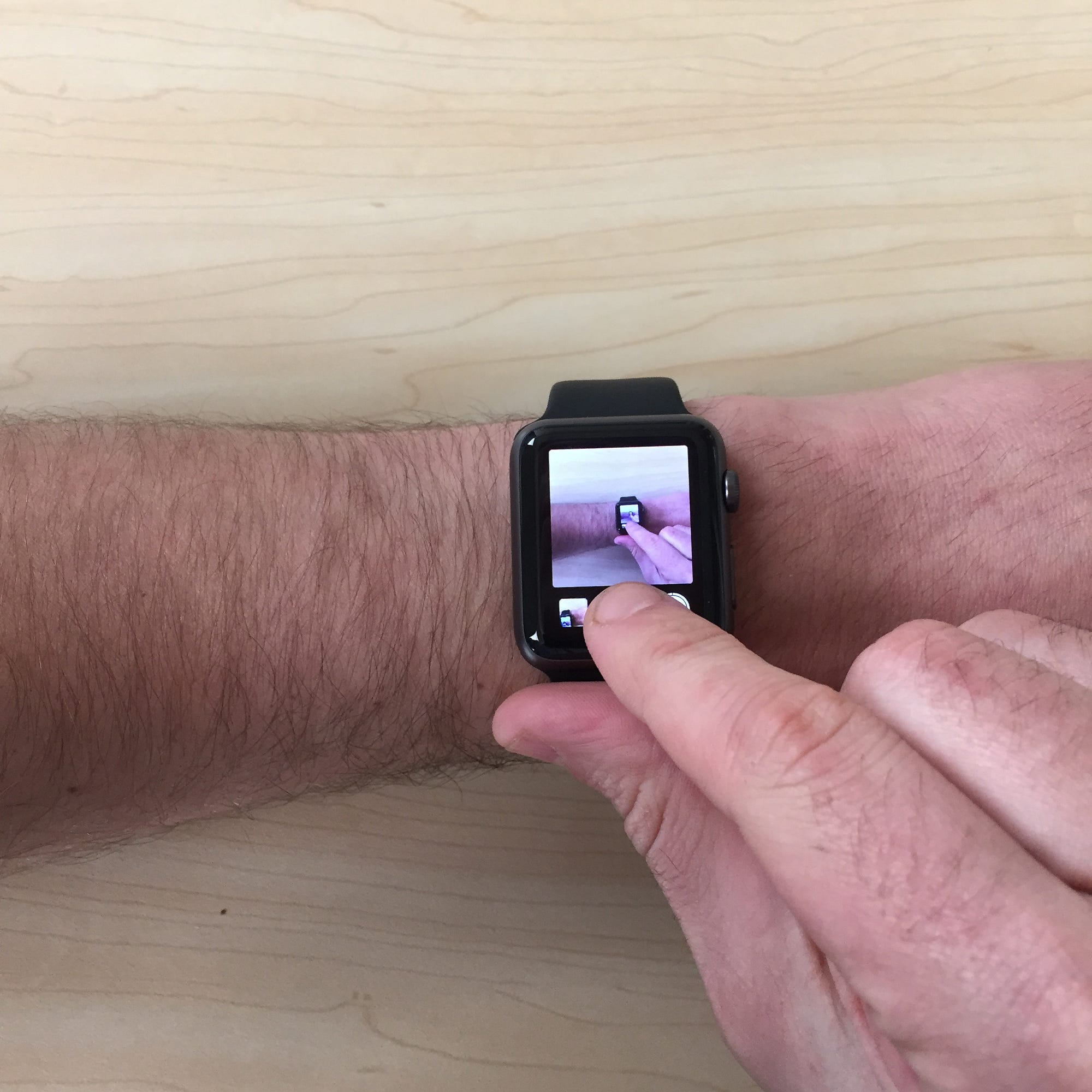 remote camera apple watch