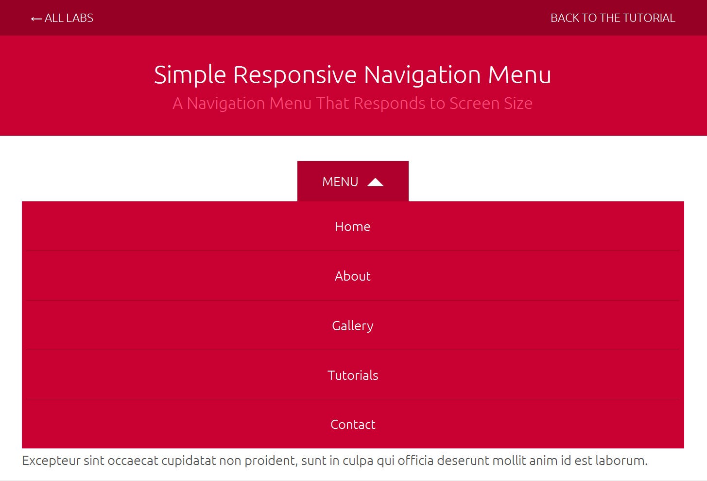 20+ Responsive Navigation Solutions (Examples & Codes) | by Bradley