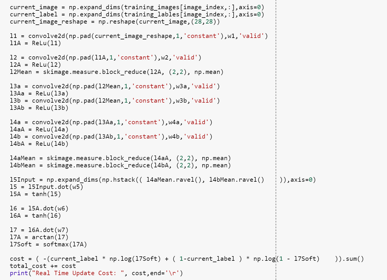 Only Numpy: Implementing Mini VGG (VGG 7) and SoftMax Layer with ...