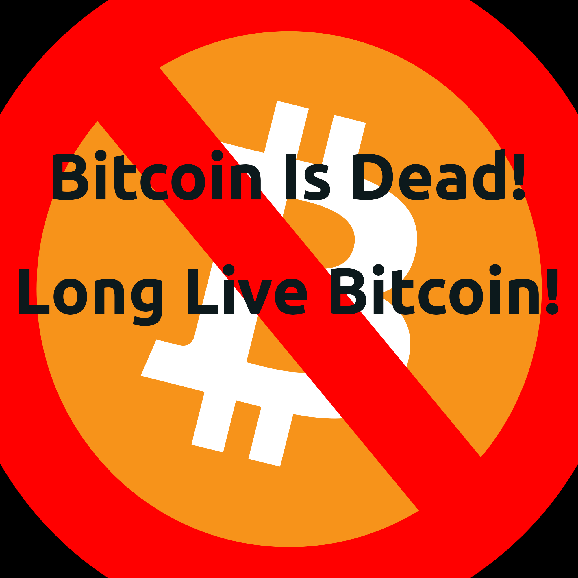 Bitcoin Is Dead Long Live Bitcoin In Evidence We Trust Medium - 