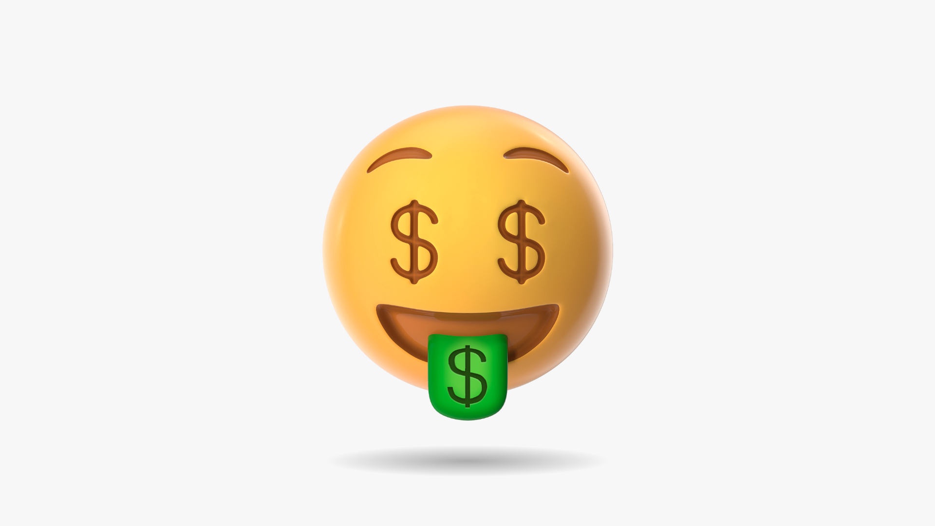 Money face emoji