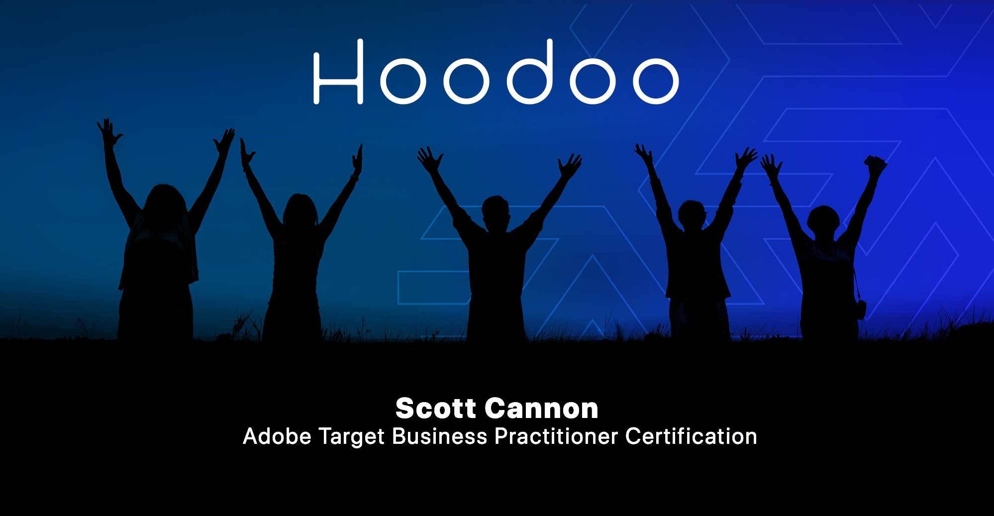 Scott Cannon Completes Adobe Target Business Practitioner Certification