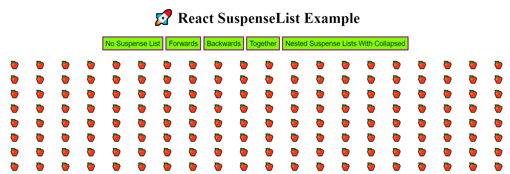 A Quick Walkthrough of SuspenseList in React