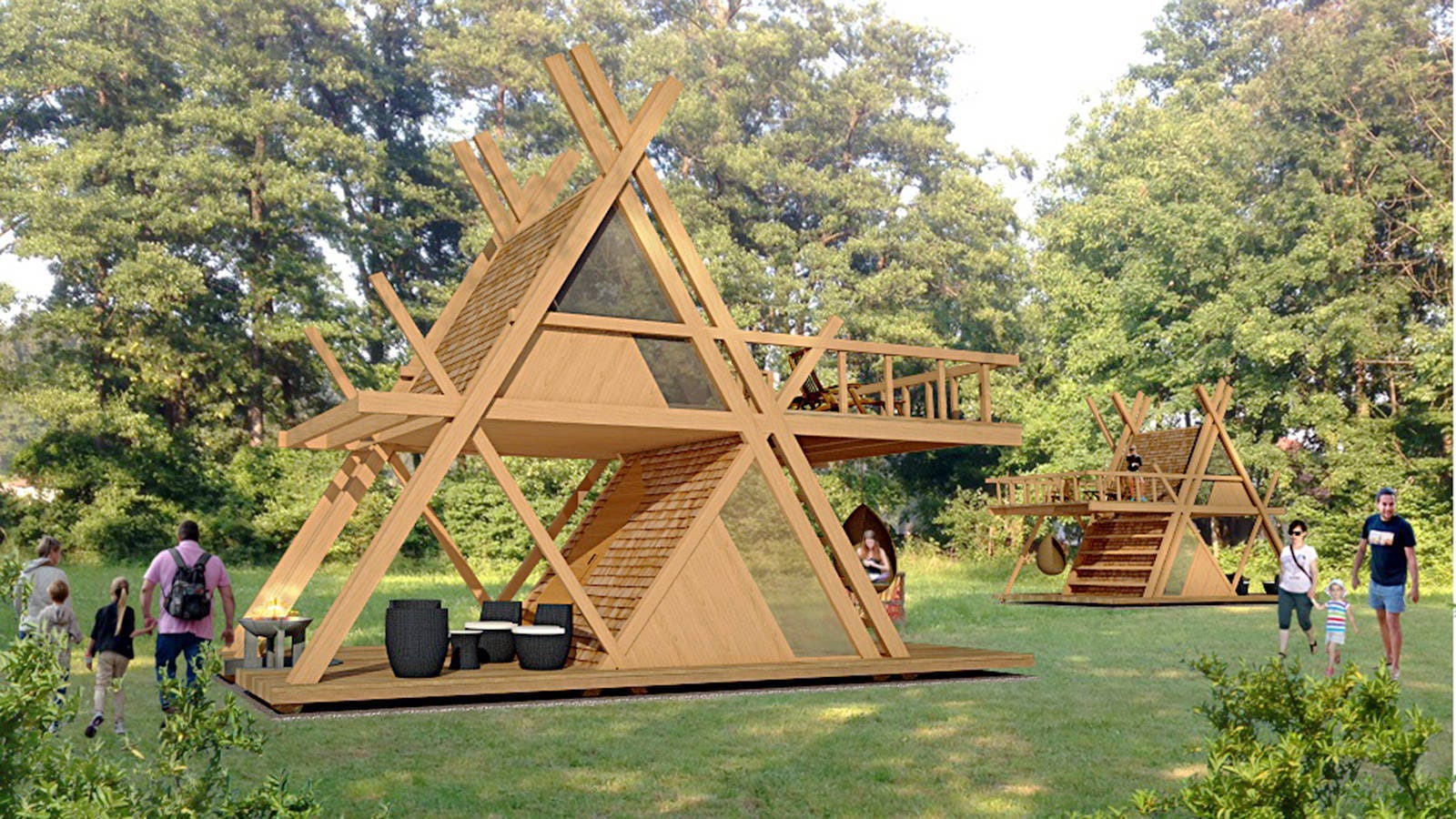 Беседка шалаш своими руками