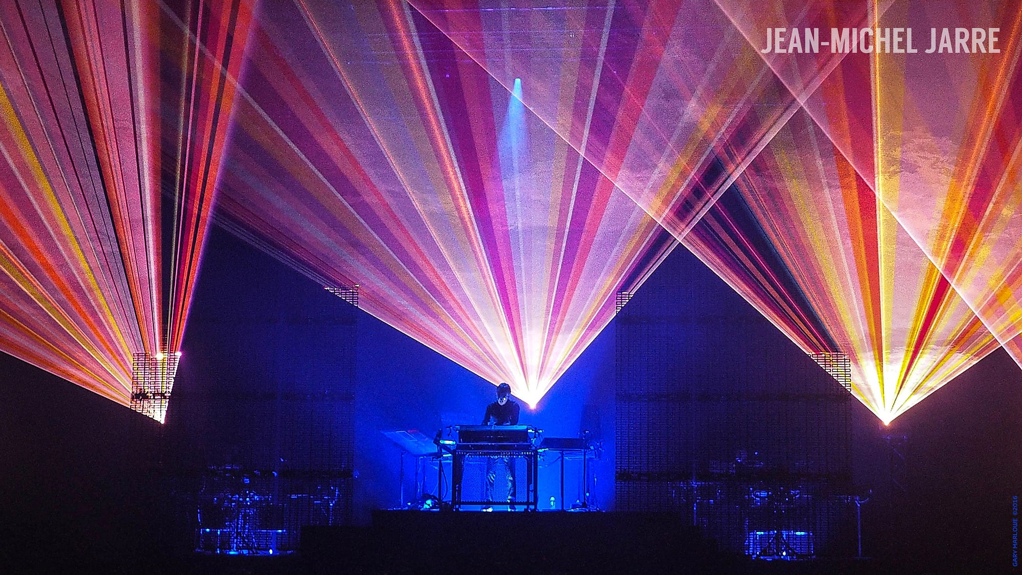 Shot! Jean-Michel Jarre at Brighton Centre | by Gary Marlowe | Medium