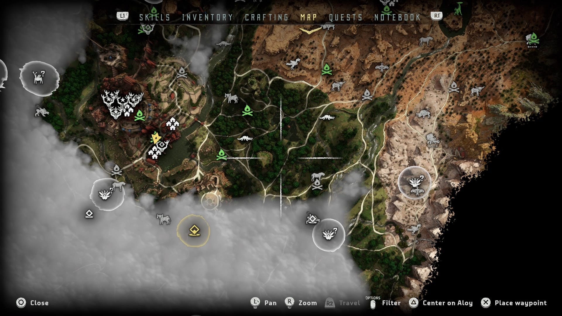 Horizon Zero Dawn Ui Critique Roleplaying Games Take Anywhere Between By Akhil Dakinedi Medium