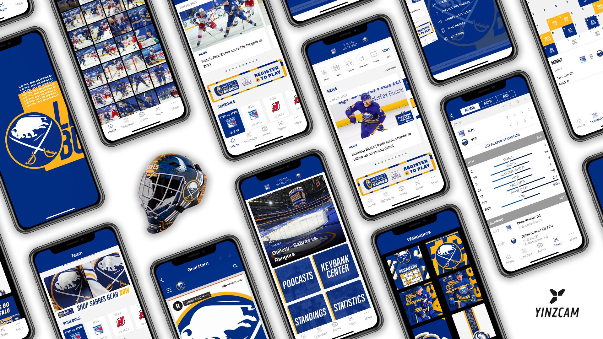 App Spotlight: The Buffalo Sabres | by YinzCam | YinzCam
