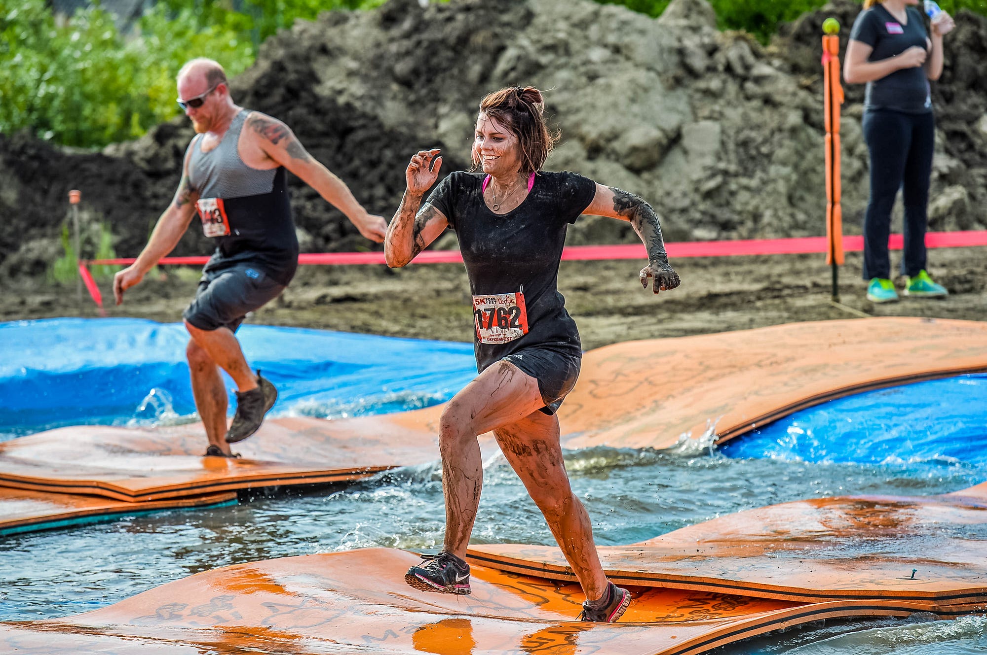 Top 10 Obstacles at Foam Fest. The 5K Foam Fest will have you… by 5k