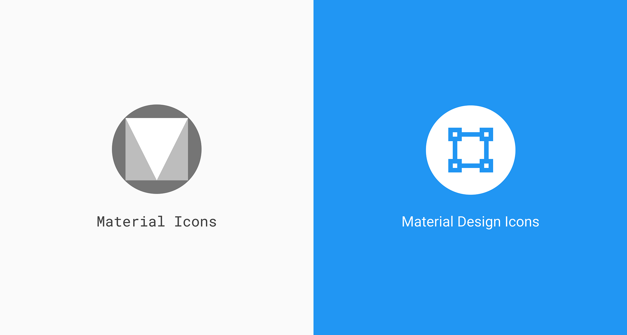 Material Icons vs Material Design Icons Medium UX