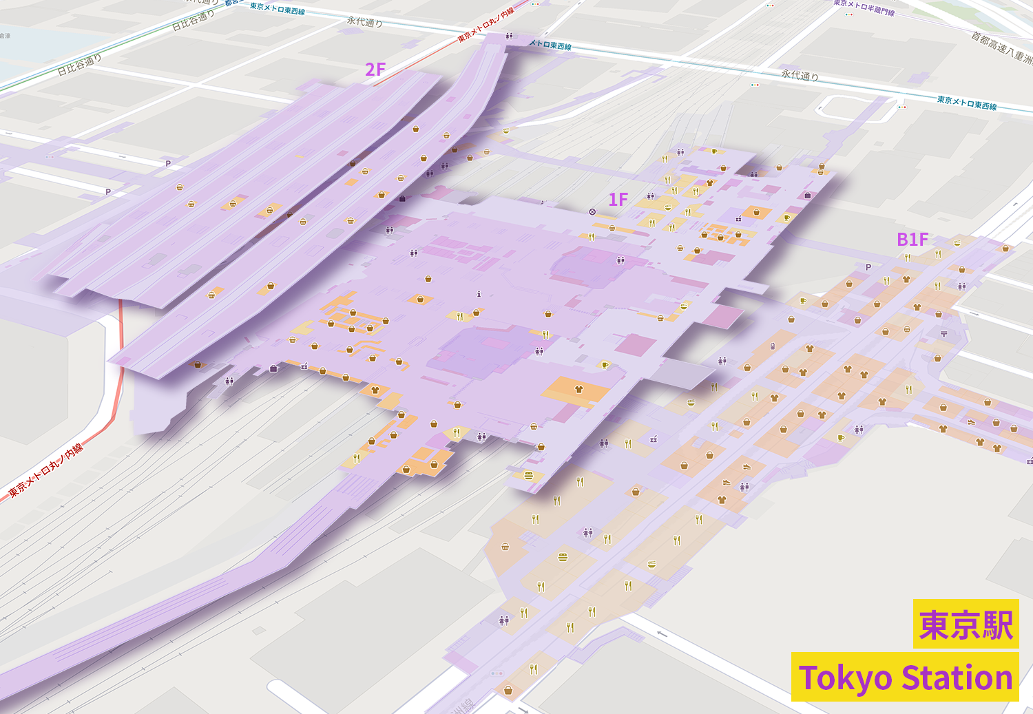 Detailed Indoor Maps For Japan Japan Wide Coverage Of Floorplans And By Mapbox Maps For Developers