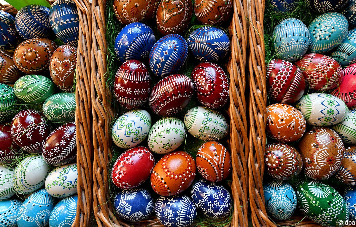 Easter traditions in Germany. Have you heard of Easter Bouquets… by