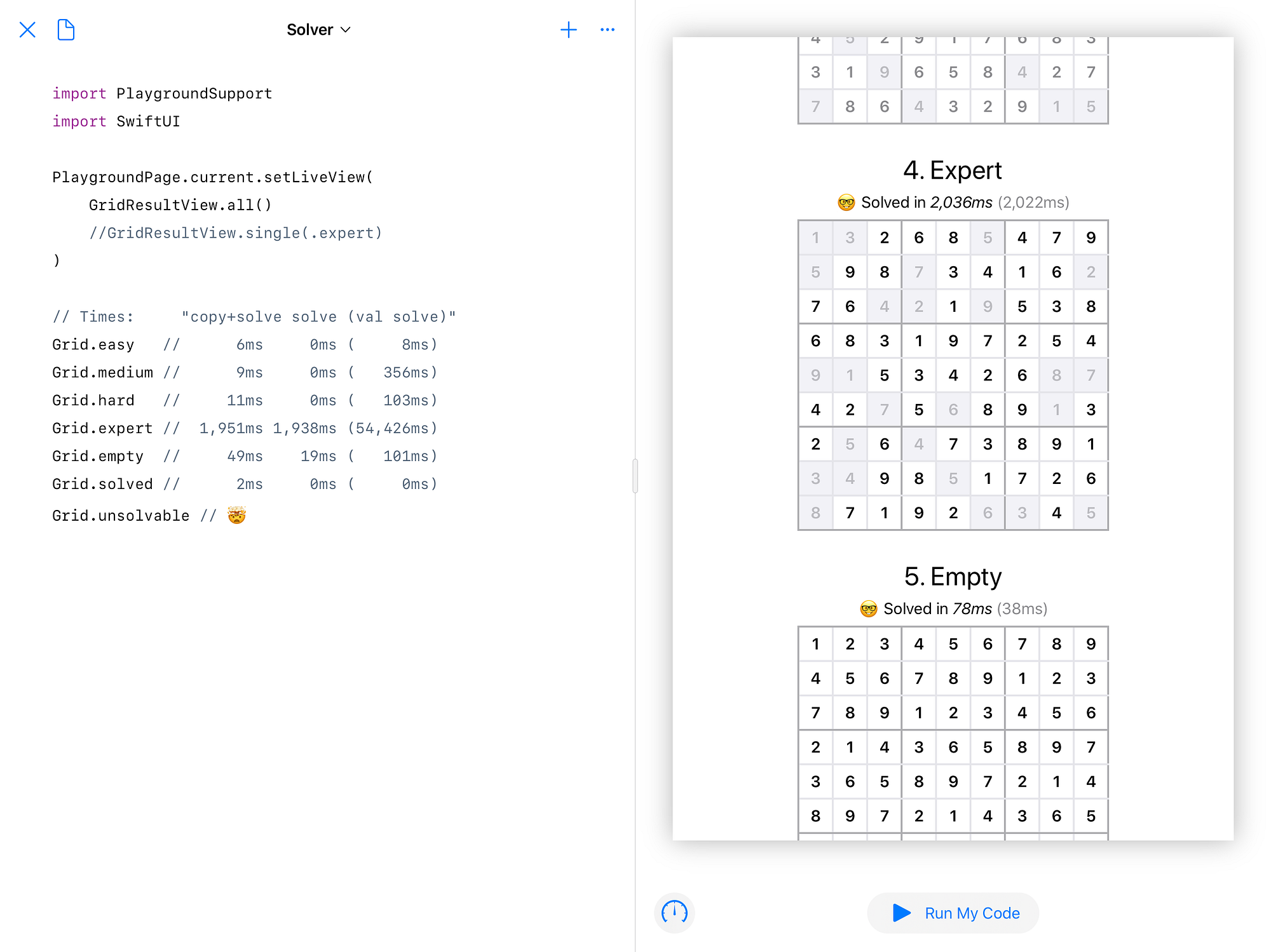 Sudoku Solver In Swift While On Vacation By Robert J Chatfield Medium