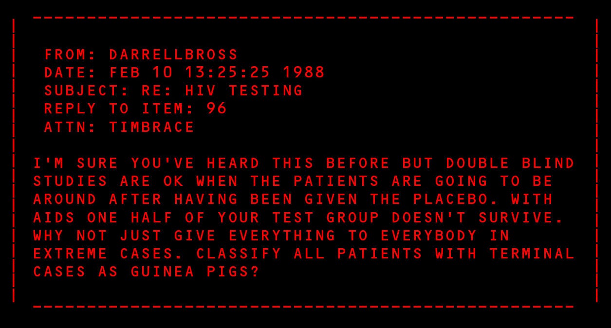 How A 1980s Aids Support Group Changed The Internet Forever By Michael Waters Onezero