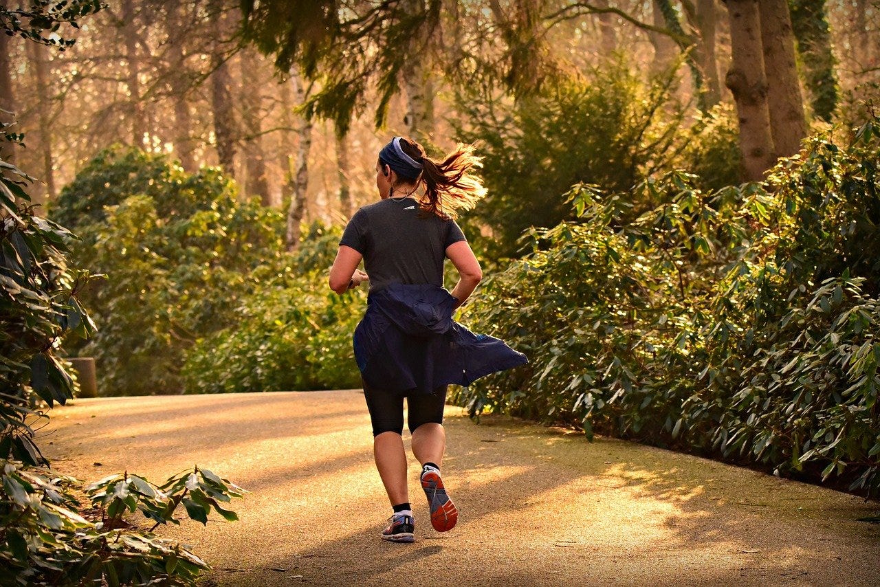 Woman Jogging