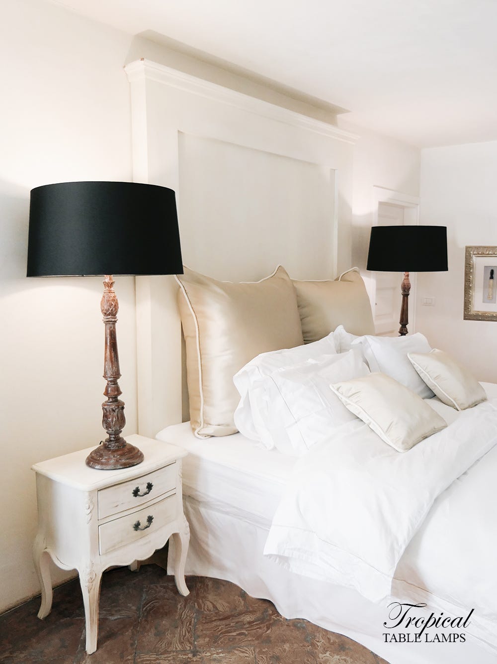 big bedside lamps