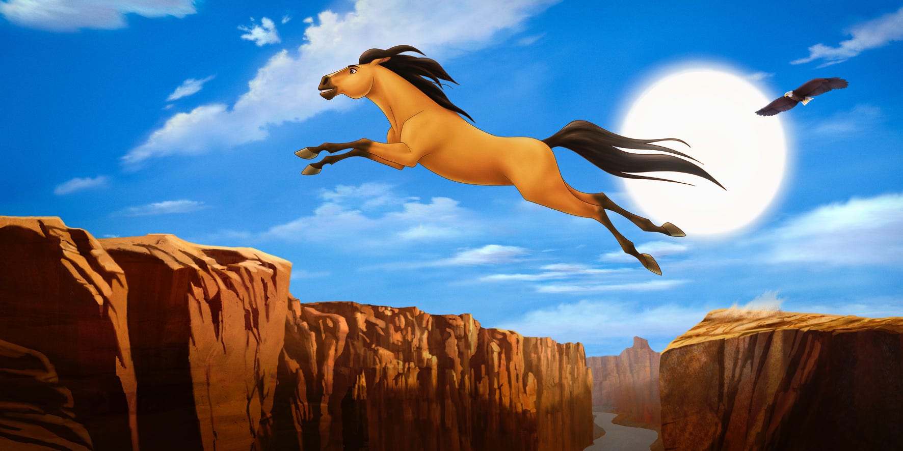 1.Spirit: Stallion of the Cimarron.